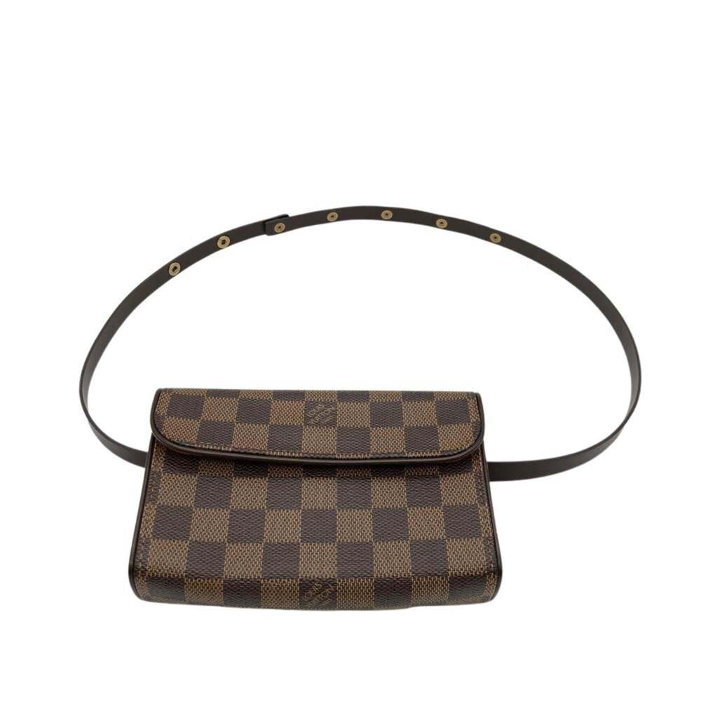 LOUIS VUITTON Brown Damier Pochette Hobo Bag - Picture 2 of 7